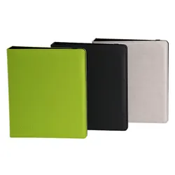 a4 hardcover file folder Office storage supplies PU leather expanding file folder