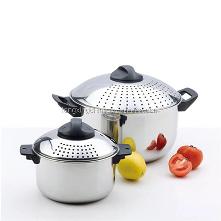 China Supplier Factory Promotion Price Modern Pasta Cooker Pot Set With Strainer