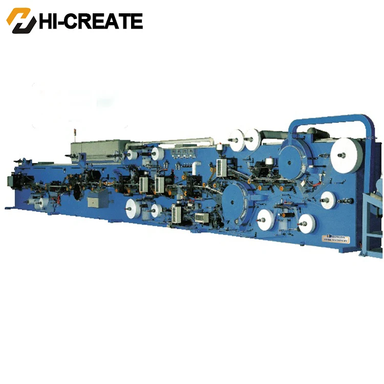 China Manufacturer HC-SN Woman Sanitary Napkin Pad Making Machine