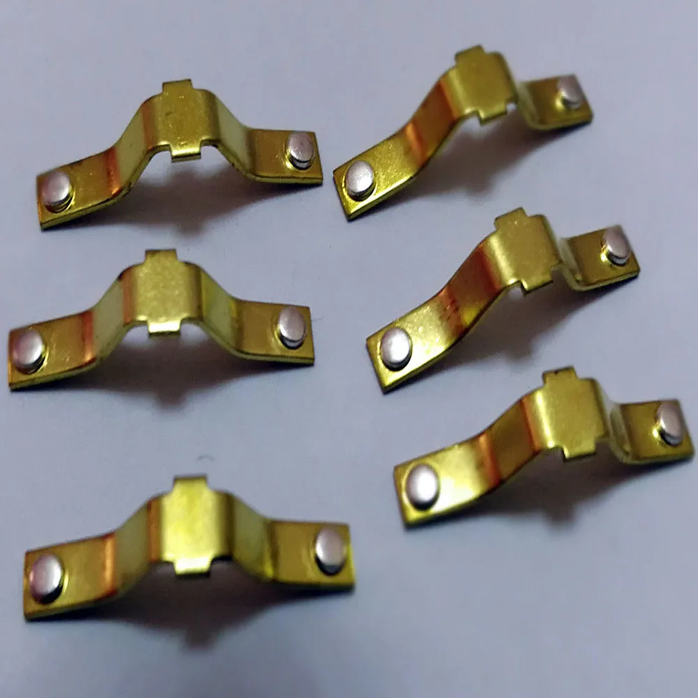 Профессиональный Прецизионный позолоченный латунный PCB паяльник Ag контактор терминала