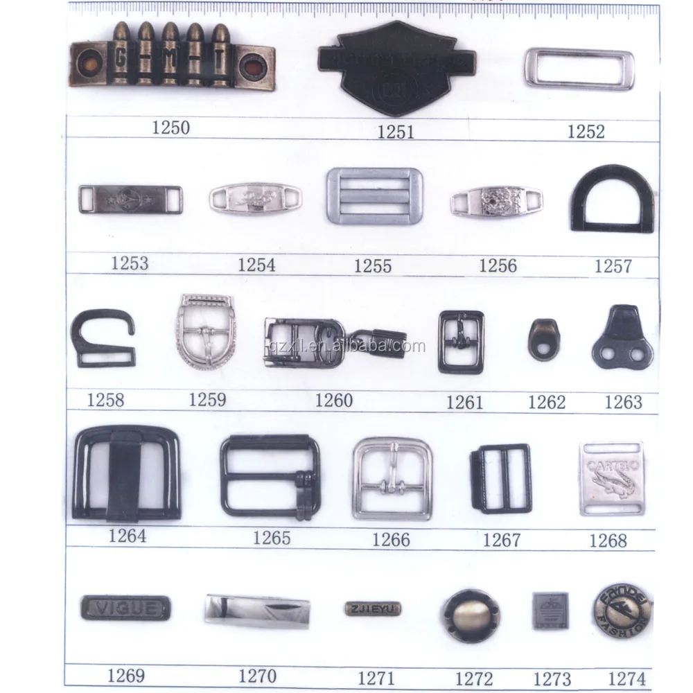 
various buckle eyelet rivet for shoes 
