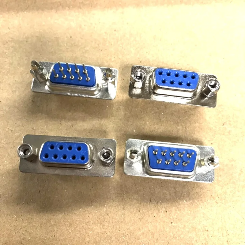 DB9 женский печатного монтажа разъем питания Серийный 9 Pin гнездовой RS232