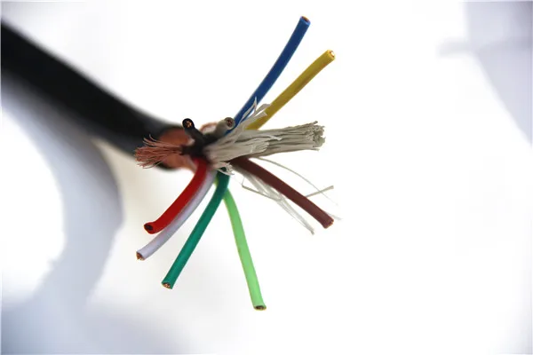 7x0.75mm2 flexible control cable 7 core shielded cable 7 core control cable