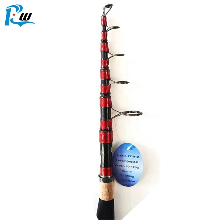 3m-3.9m Carbon Fiber Bamboo Fly Fishing Rod