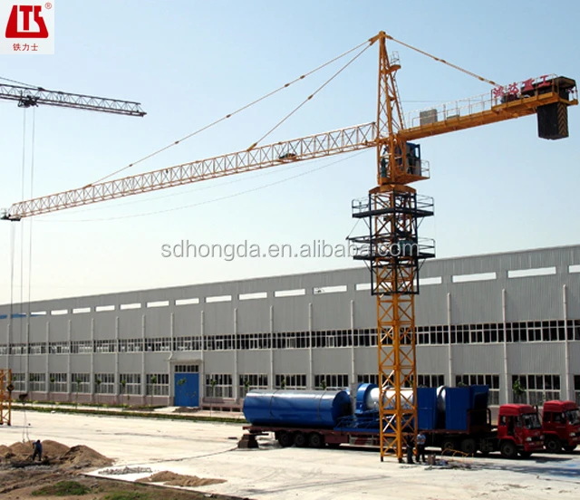 High Efficiency HONGDA QTZ500 Tower Cranes for Sale