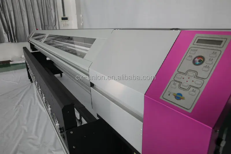 Galaxy 3.2m/10 feet large format digital indoor outdoor flex banner printing machine shipping from China