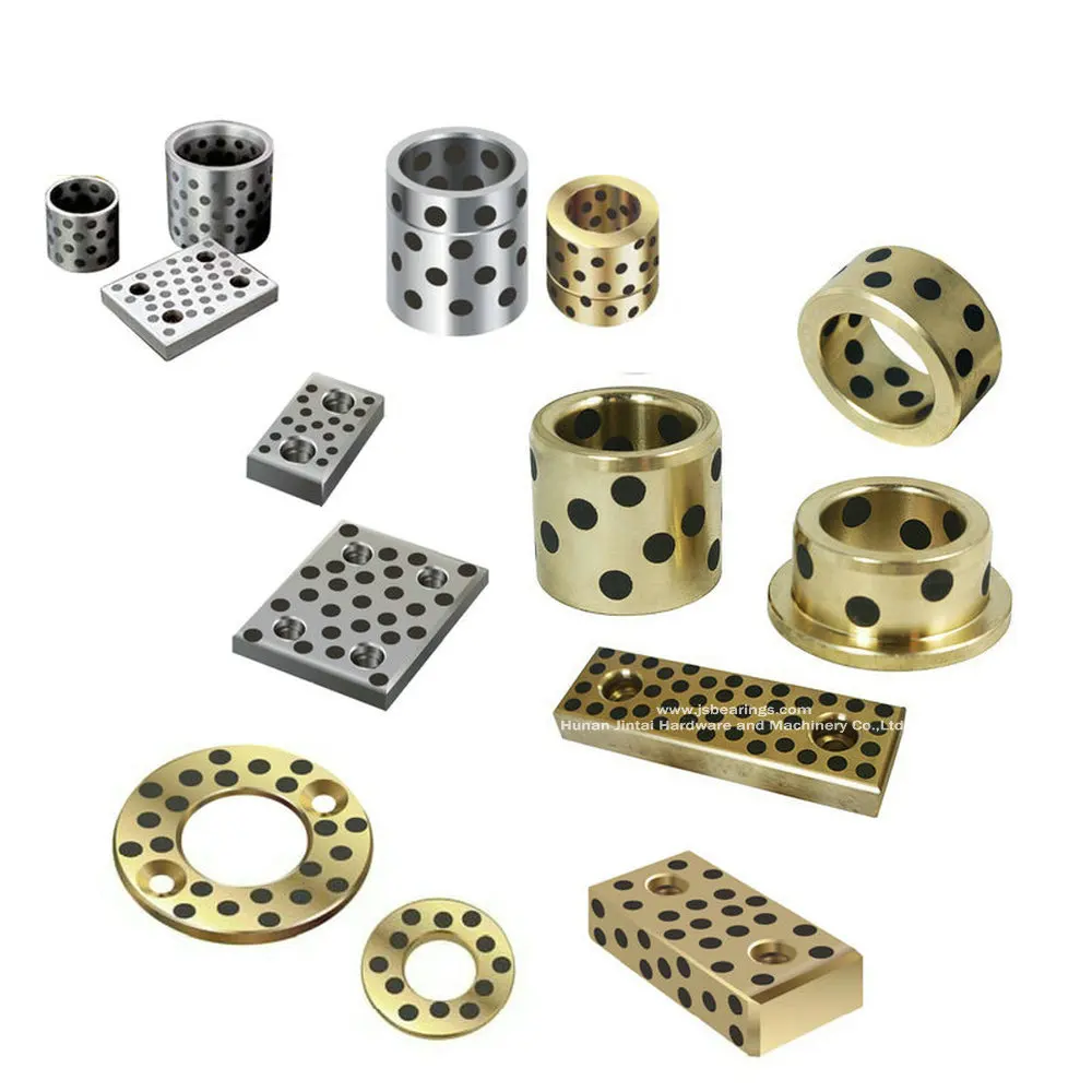 
Solid Lubricant Cast Bronze Bearings Thrust Washer Anti Erosion 
