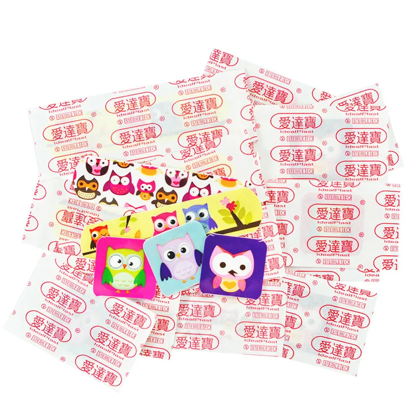 Canton fair hot sale custom printed cartoon adhesive plaster bandaid