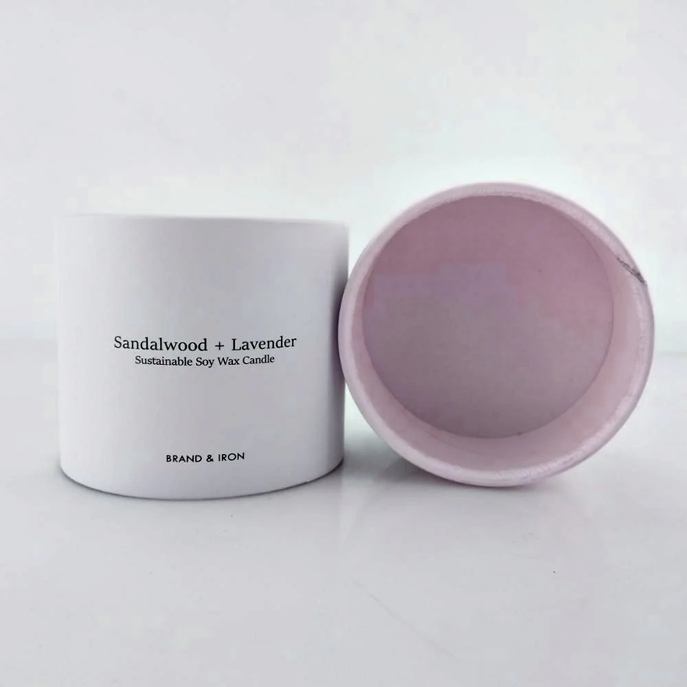 Wholesale custom luxury design cardboard paper candle box candle packaging boxes