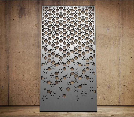 Decorative Laser Cut Screen Metal Screen Outdoor Privacy Panels
