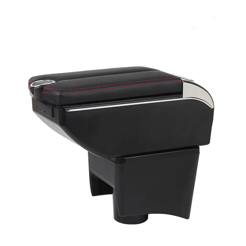 Подлокотник для автомобильной центральной консоли с 7 портами USB, двойная дверь, центральный подлокотник для автомобильной консоли