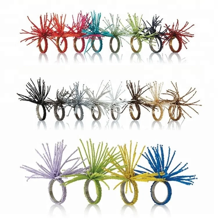 Trending Products 2024 New Arrivals Novelty China Suppliers Wholesale Creative Products Natural Coral Napkin Ring