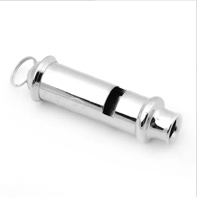 hot saling referee whistle small soldiers script wolf whistle with lanyard for security