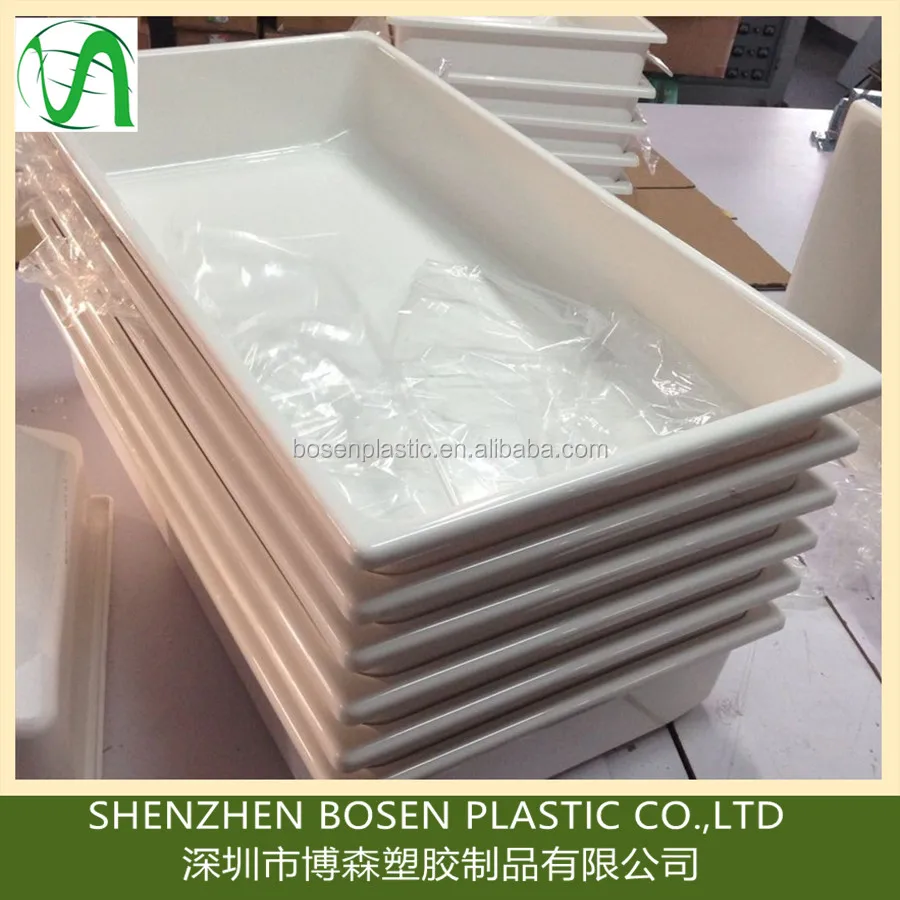 Custom thermoforming abs plastic tub