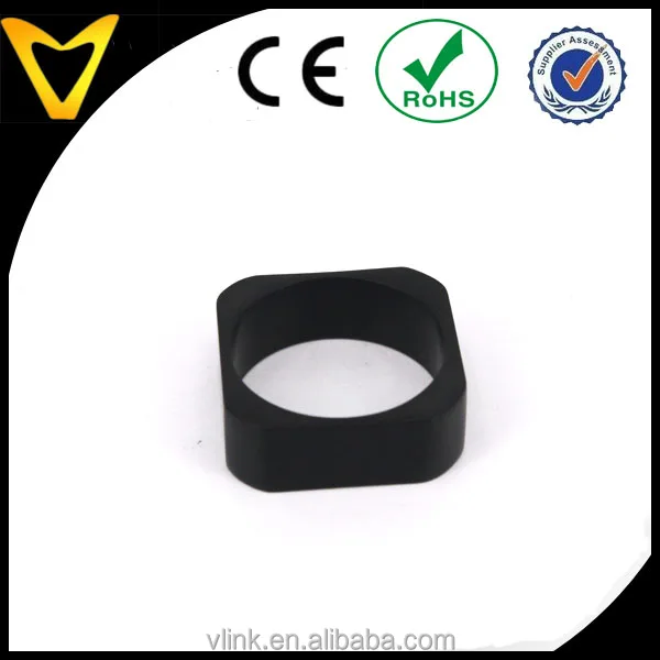 custom made jewelry Black Titanium Rings Fashion engraveable products ring trendy hip hop hand engraved titanium nut ring