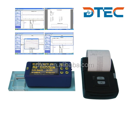 DTEC DRT320 Surface Roughness Tester,28 parameters,built-in SD card,,remote control,USB to PC with software,ISO