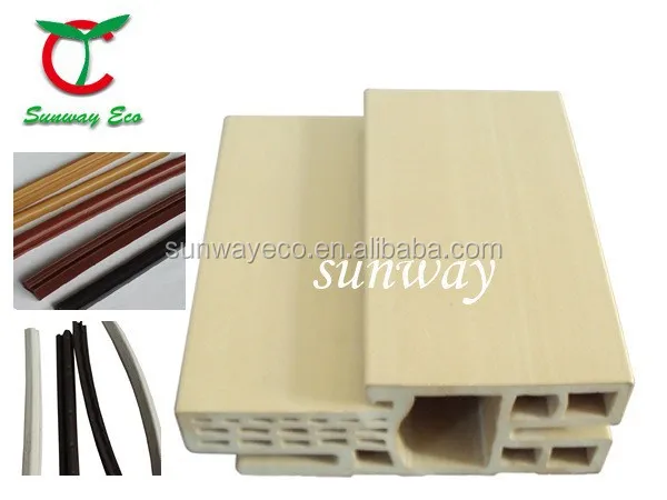 white door frame seal rubber for WPC door