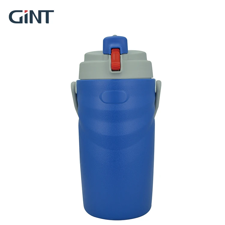 2.5L portable plastic drinking ice jug insulated water cooler jug