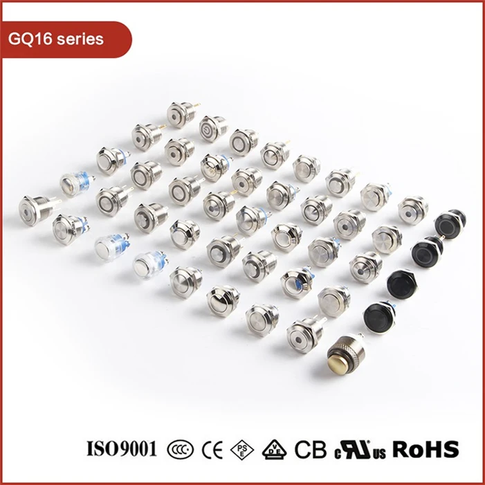 ONPOW Factory Outlet mechanical momentary push button switch jl-kan-5