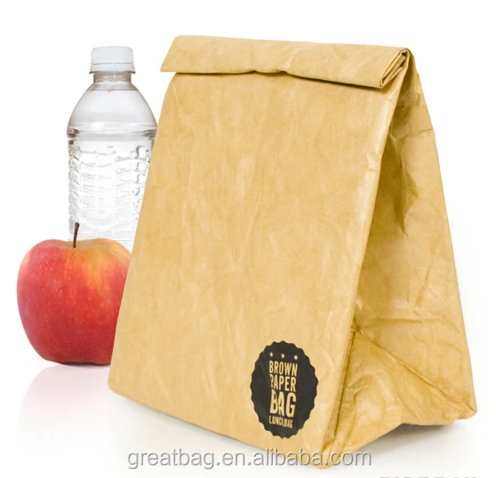 Custom insulated tyvek lunch cooler bag