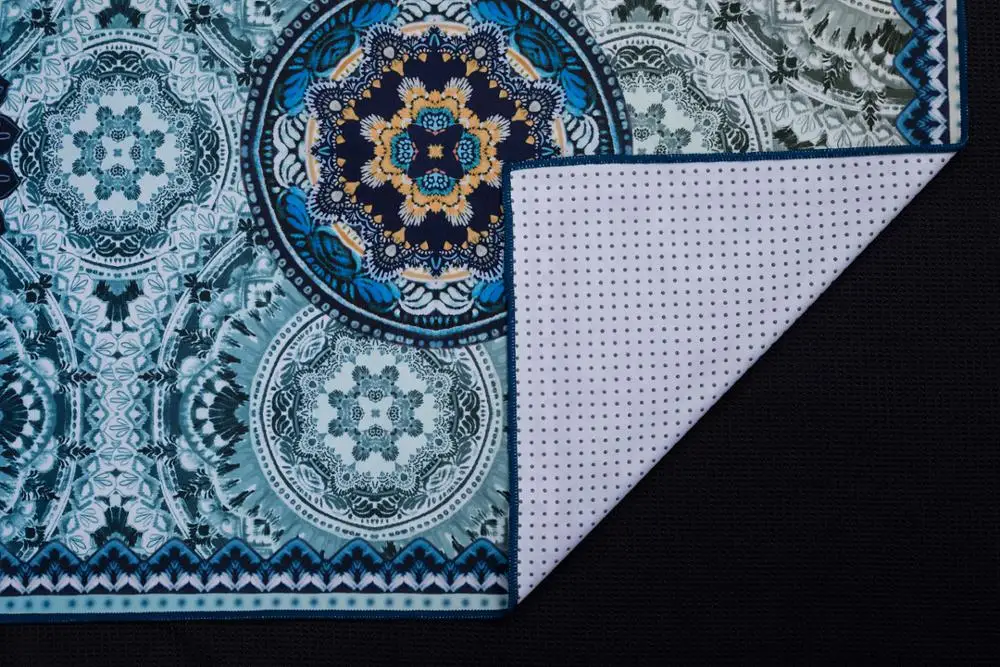 Hand Dye Slip Resistant Microfiber Suede  Hot Yoga Towel