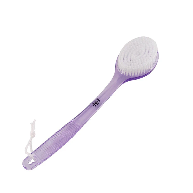 Пластиковая щетка с длинной ручкой, нейлоновая щетка для душа, ухода за кожей, очистки тела, ванной