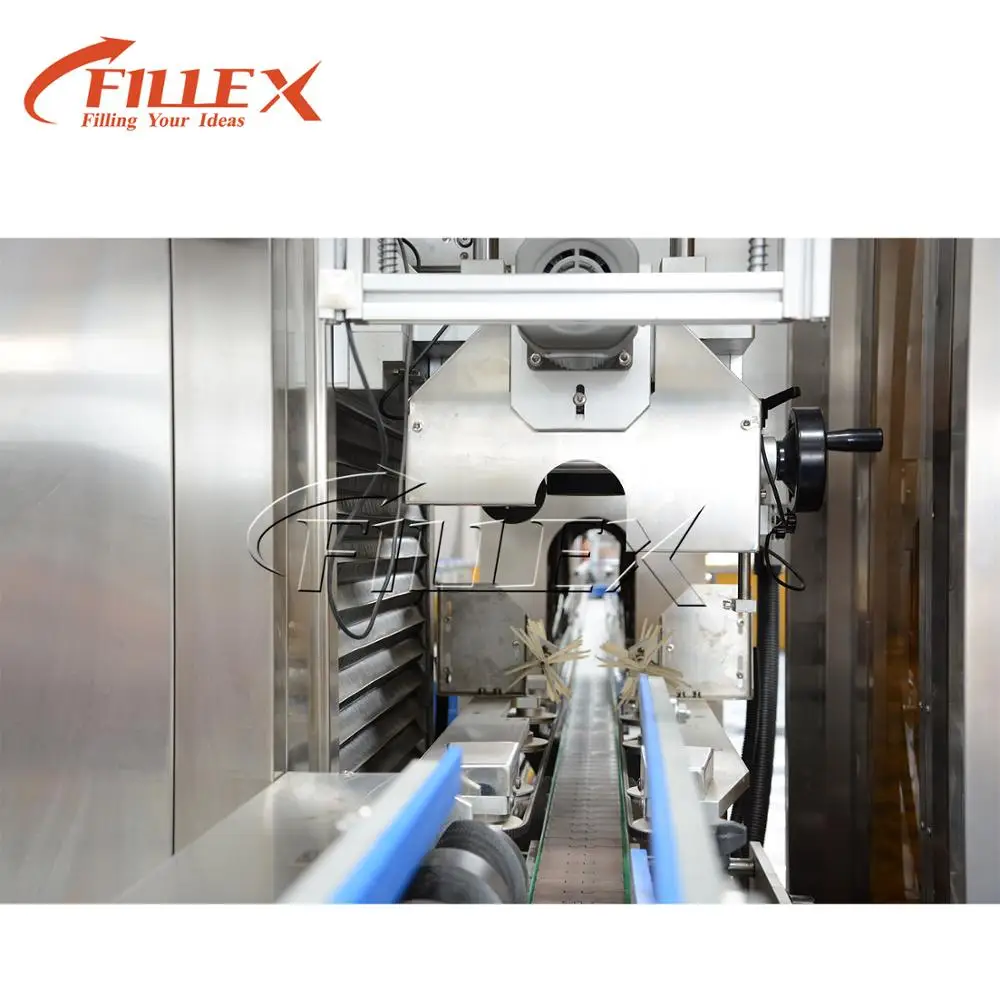 PVC Sleeve labeling machine for drinks/mineral water/juice/pure water with shrink tunnel and steam generator