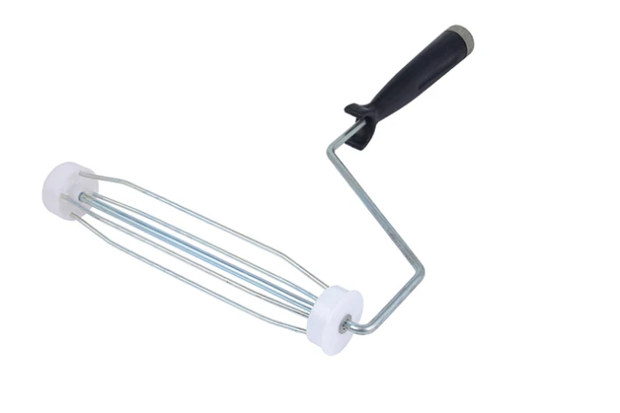 High Quality Roller Brush Plastic Handle Price Durable Magic Oil Painting Roller Brush Handle Synthetic Fiber Custom Size CN;ANH