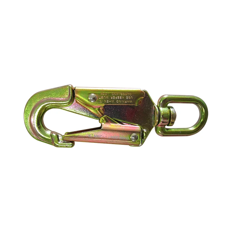 New design CE climbing carabiner heavy duty swivel trigger snap hook High quality Swivel Snap Hook