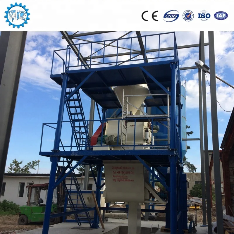new type MG Ceramic Tile Adhesive Manufacturing Plant Automatic Dry  Mortar Production Line on sale