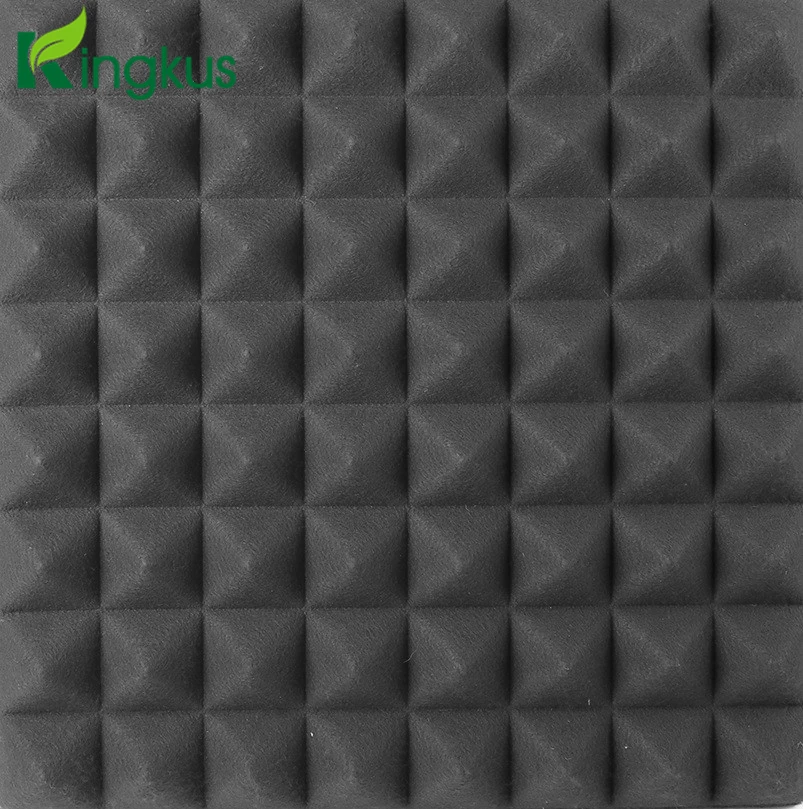 Insulate heat fire prevention and stop burning sip inorganic fireproof board inorganic fibers acoustic panel of textile