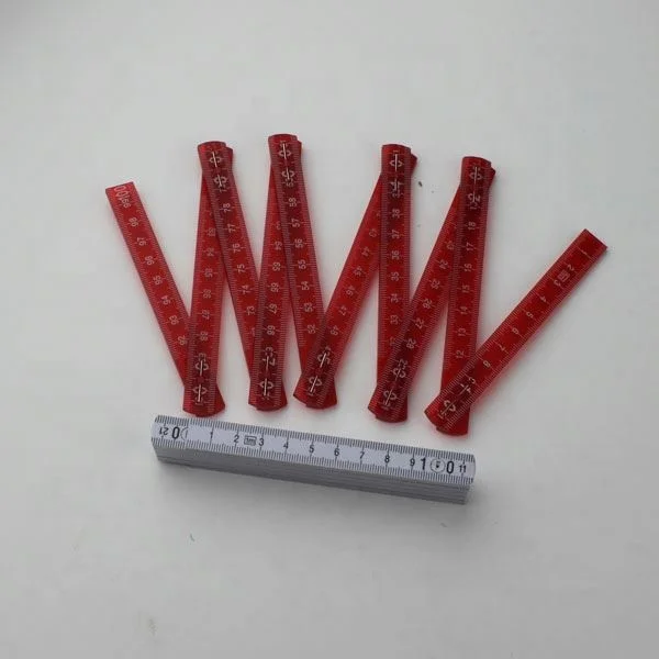 1 м пластиковая складная линейка