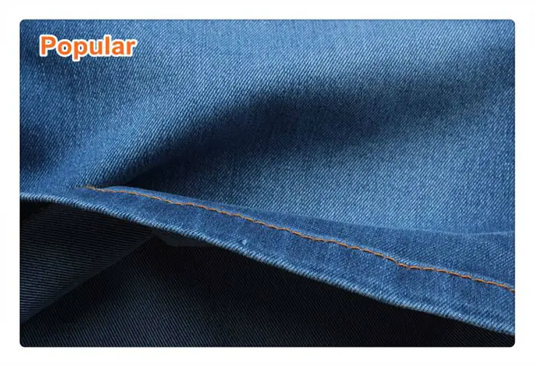 Хлопчатобумажная/полиэтиленовая пряжа, окрашенная утка, эластичная джинсовая ткань