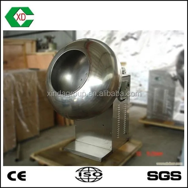 Chufa Shaped Pharmacy Tablet Candy Confection Sugar Coating Machine