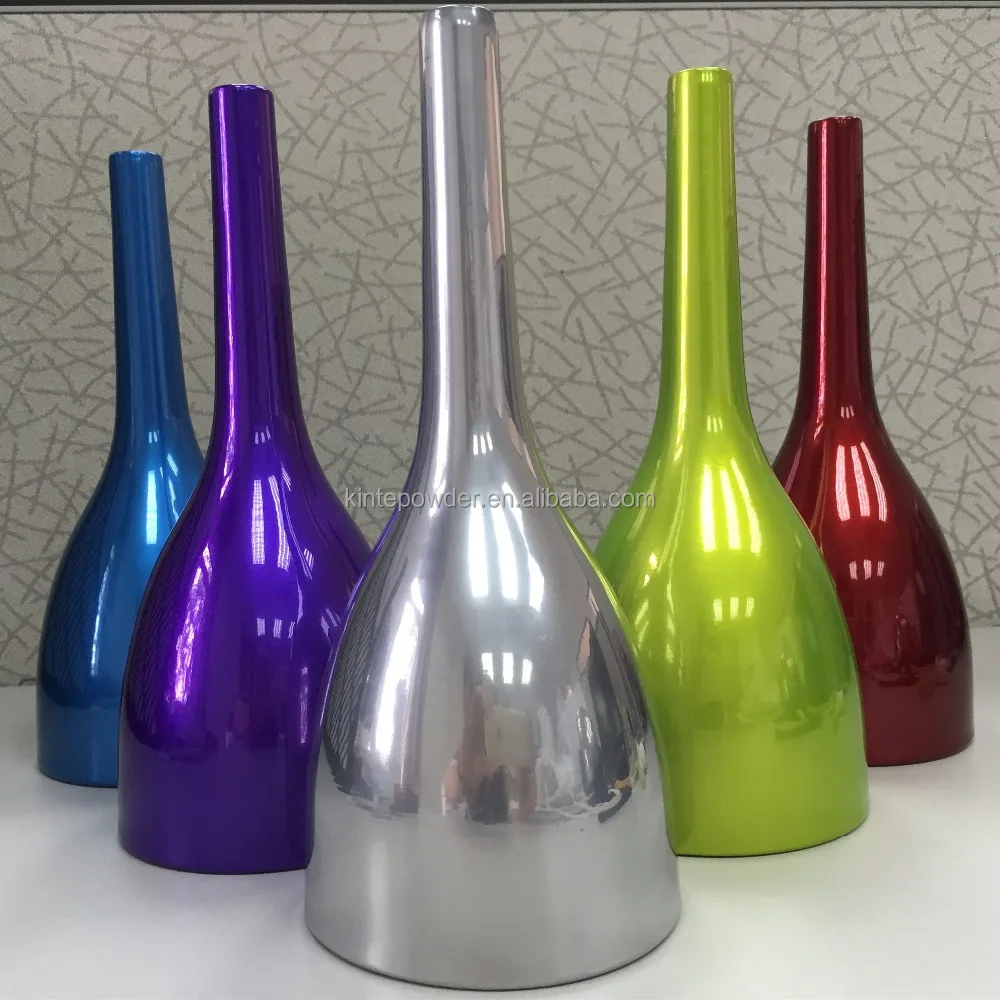 
560 High gloss NANO dry plating Chrome mirror candy color Powder Coating 