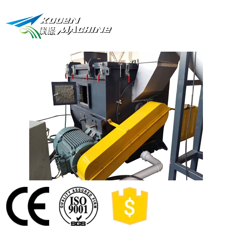  Kooen всемирно известного бренда на отработанном PP/PE пленка пластиковая ПЭТ бутылка стиральная линия рециркулируя машину завод производственная