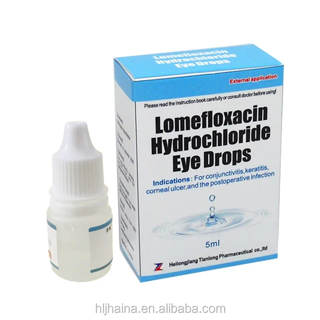 
Eye Drops for bacterial conjunctivitis 