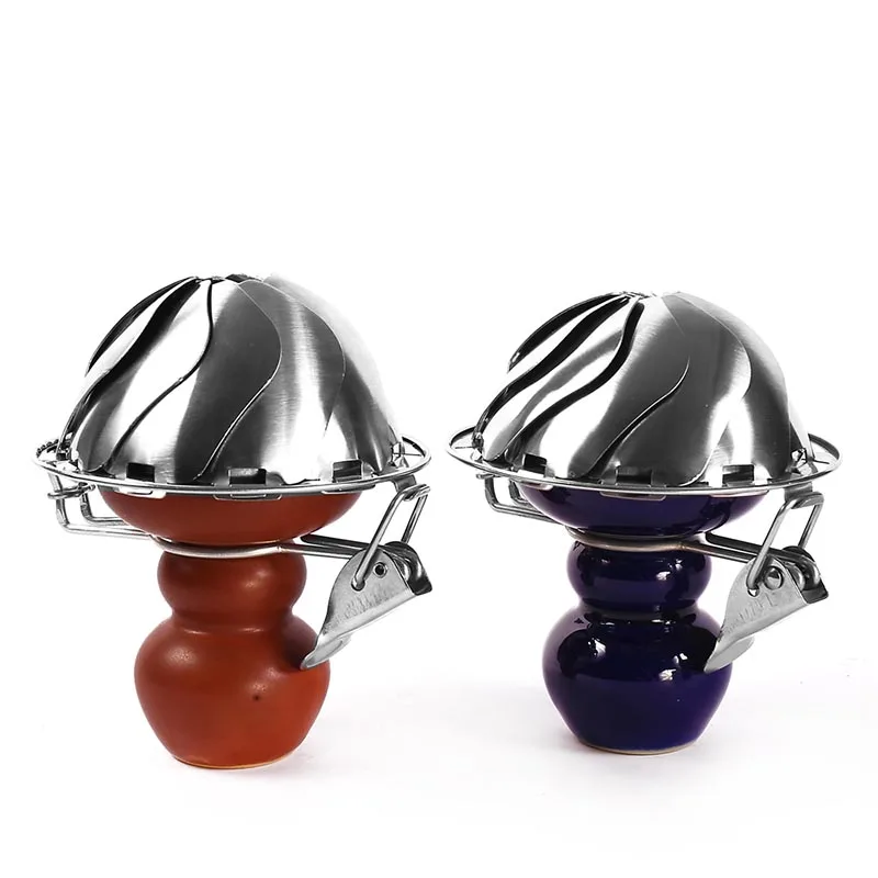 Charcoal holder wind cover shisha bowl 3-in-1 coal bowl for hookah smoking