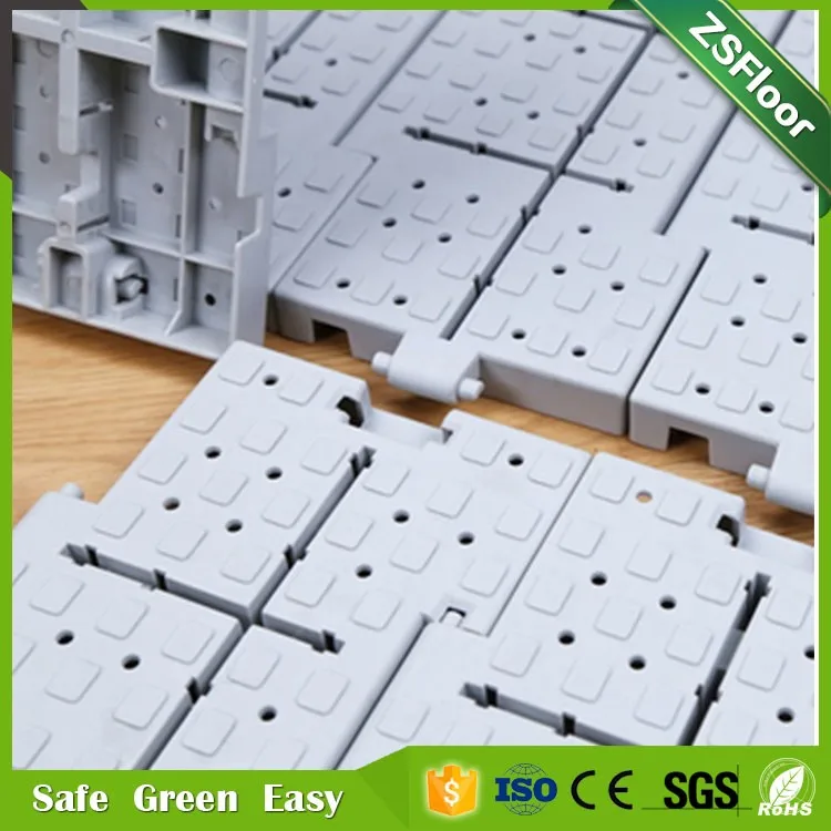 Plastic sports floor cover for tents and party, grass protection mat outdoor