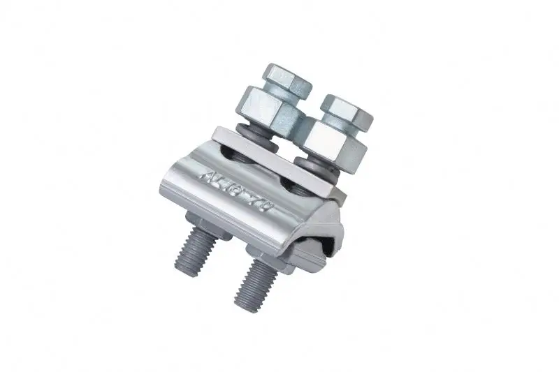 Overhead Line Hot DIP Galvanized Steel With Parallel Groove Clamp Iron Tower Fixing OPGW Cable Single Jumper Clamp