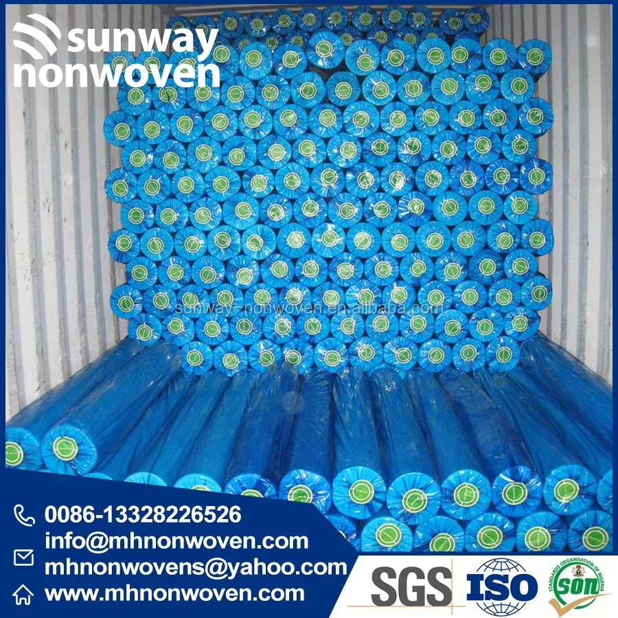 100% Polypropylene PP Spunbond Thermal Bond Nonwoven Fabric