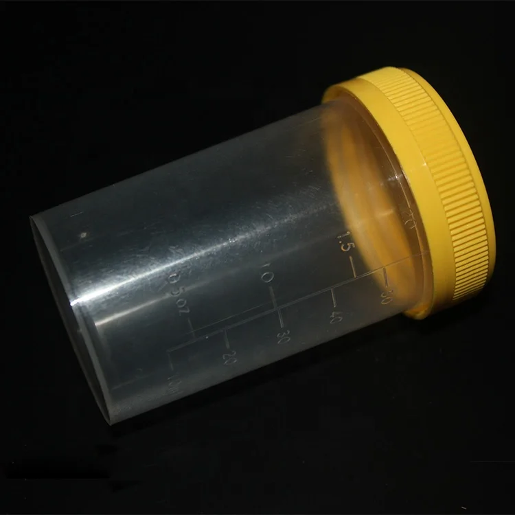 Urine Container 60ml Sterile Urine Collection Cup Urine Specimen Container