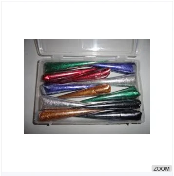 nonirritant Glitter Henna Cone