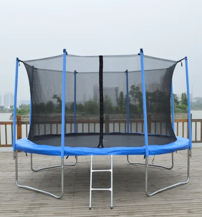 Fourstar 12FT round outdoor gymnastic trampoline with safety net