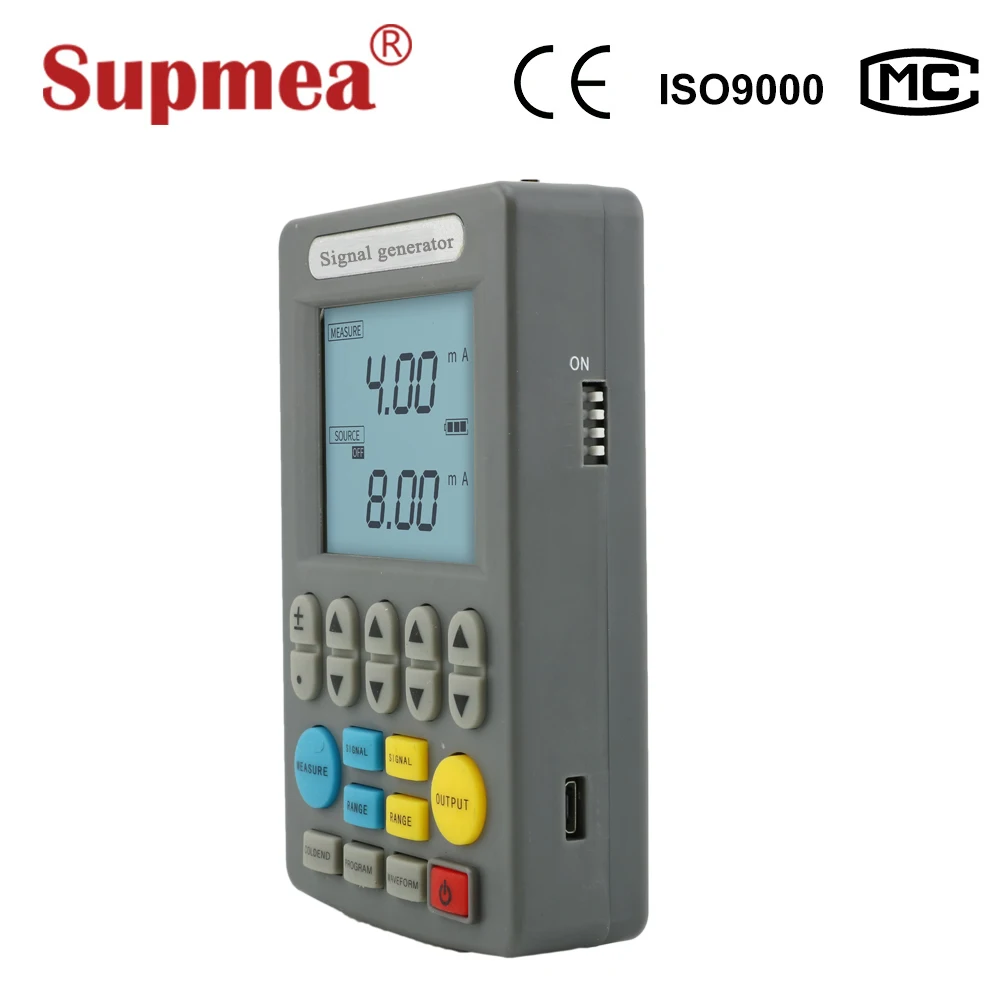 Генератор сигналов Источник передатчик plc клапана калибровки 4-20mA/0-10 В