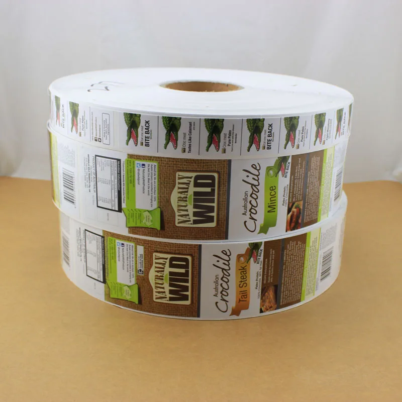 Millions sale high temperature barcode labels ,printer for aluminum label sticker roll vinyl sticker label printing
