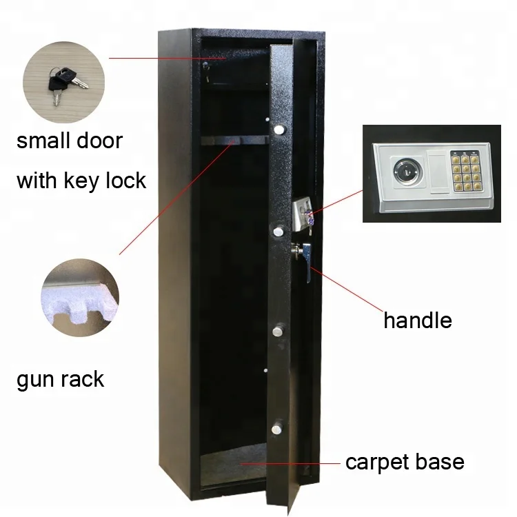 
High security electronic digital lockl long gun safe box 