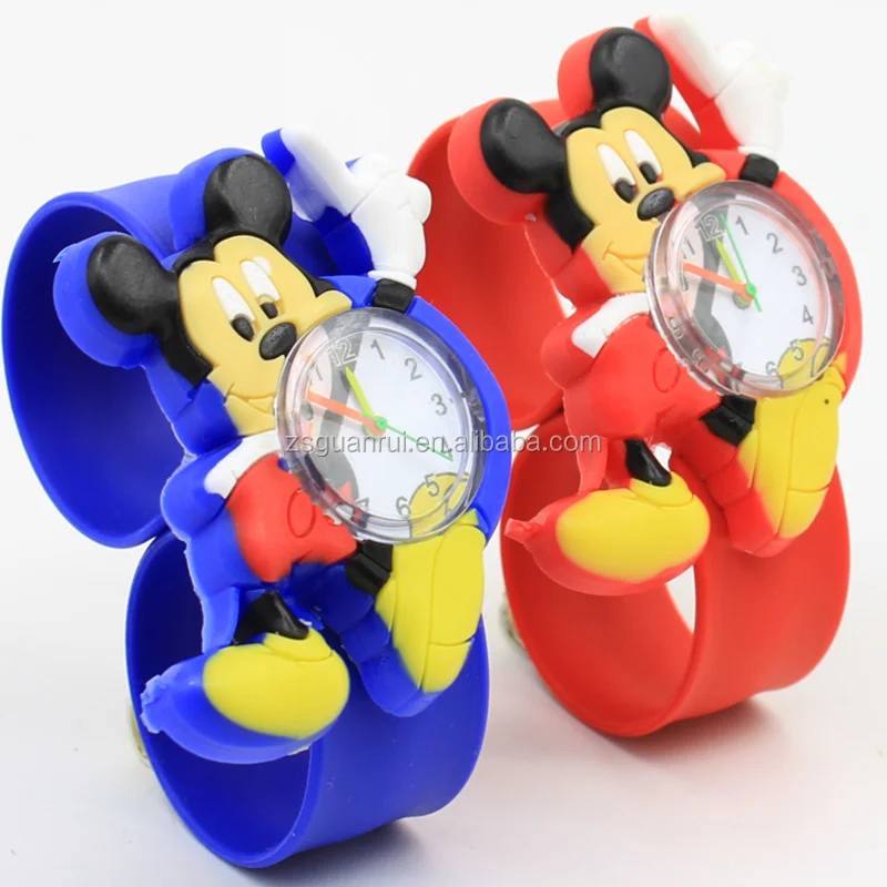 Wholesale Cheap 2017 China Factory New Fashion OEM Digital Smart Silicone Slap Wrist Watch For Kids With Your Own Design