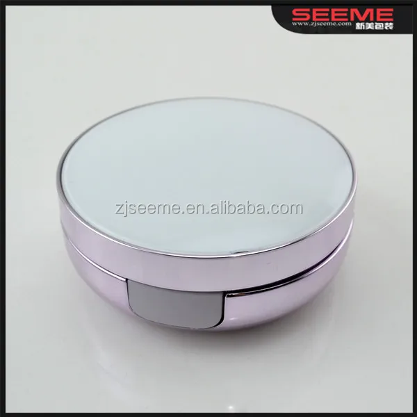 Корейская пустая пластиковая Косметическая воздушная подушка 15 г, компактный чехол для пудры для bb/cc крема/основы с зеркалом