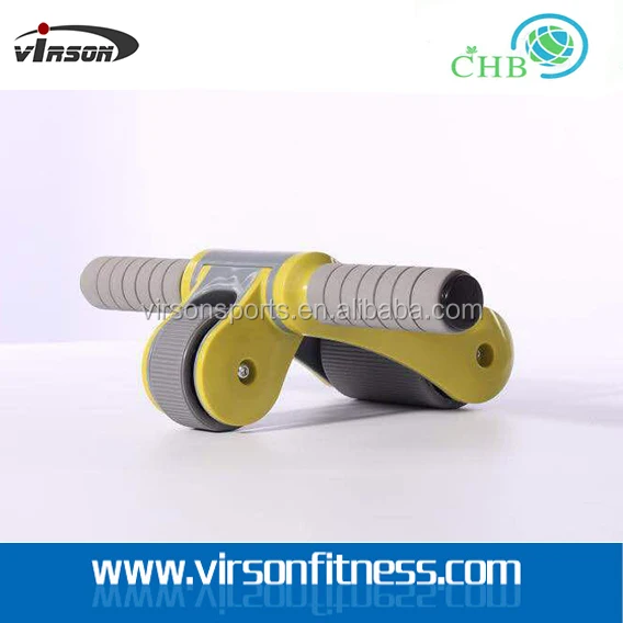 
Wholesale Abdominal Core Fitness Trainer Double Wheel Abdominal Muscle Exercise Roller for Strengthen Muscle Training 